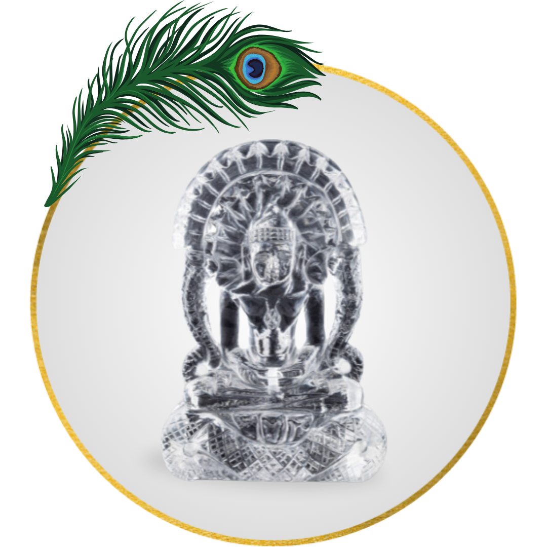 Spatik Tirthankara Parashvnath 5 Inch