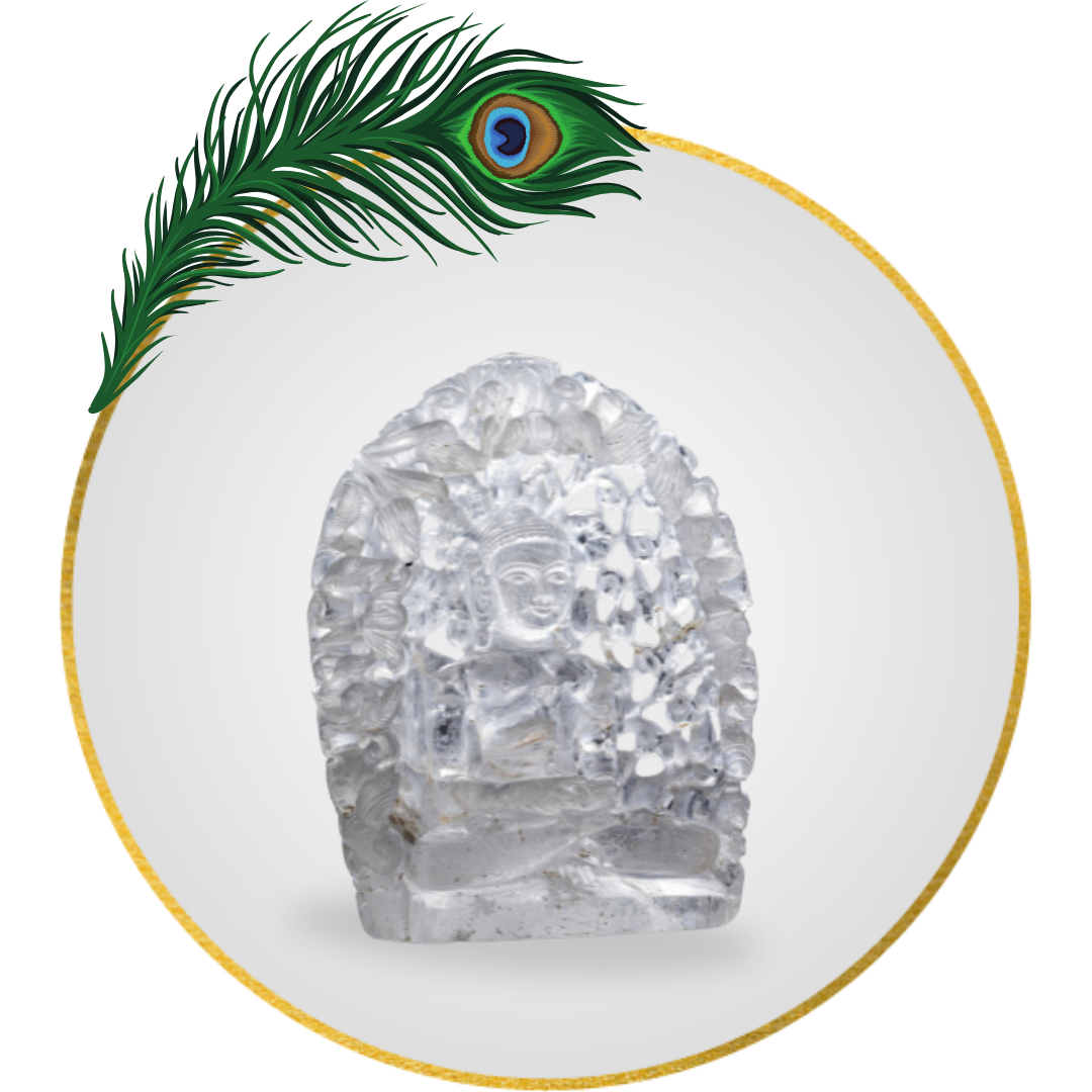 Crystal Quartz Tirthankar 5 Inch