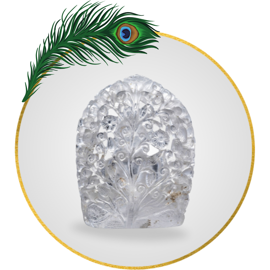 Crystal Quartz Tirthankar 5 Inch